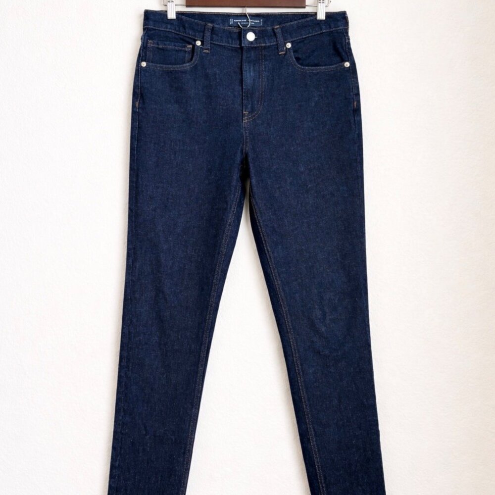 Everlane Relaxed Straight Jeans Men 31x32 Dark Wash Organic Cotton Denim